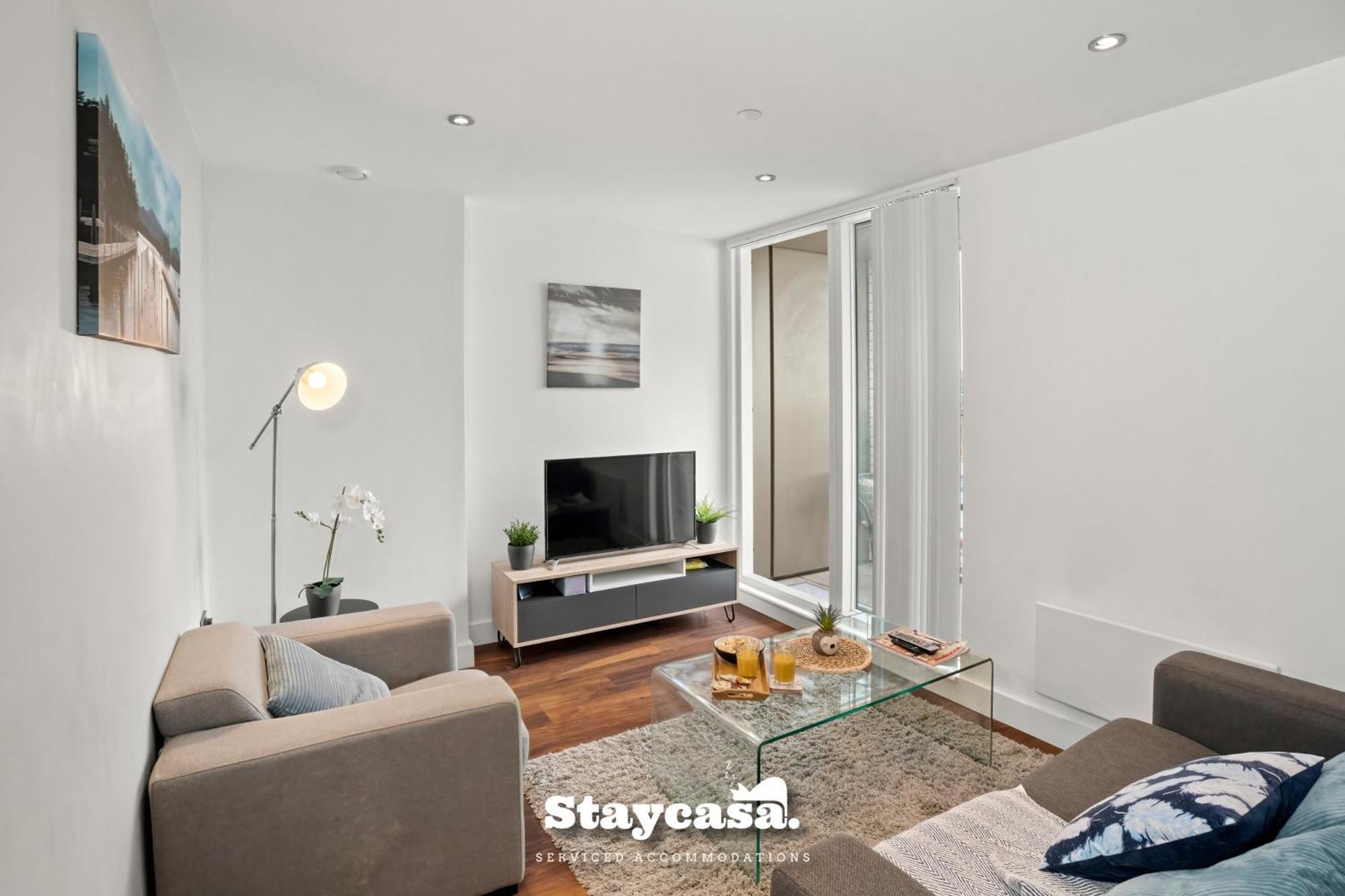 Spectacular Apartment Balcony View In City Centre Manchester Dış mekan fotoğraf