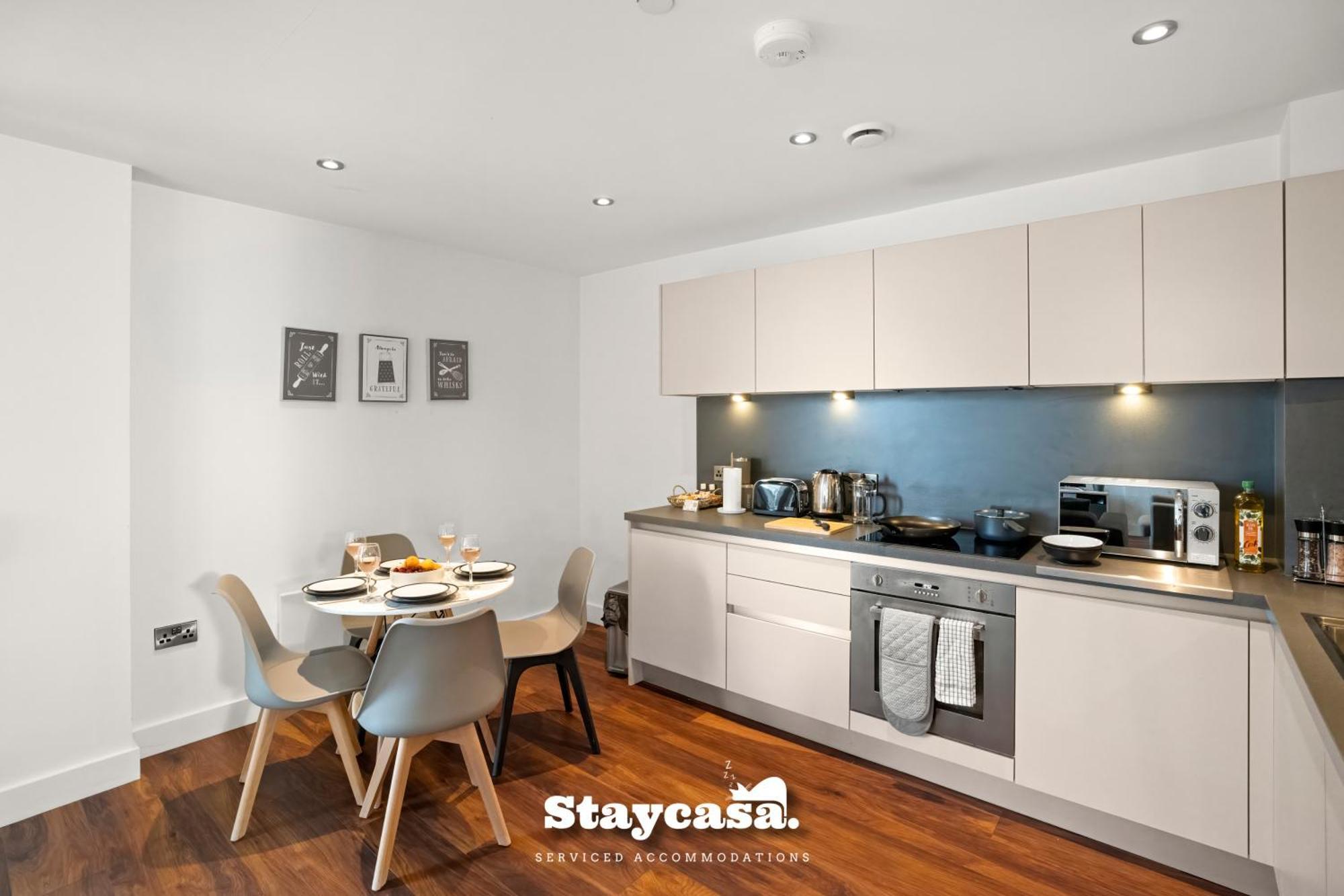 Spectacular Apartment Balcony View In City Centre Manchester Dış mekan fotoğraf