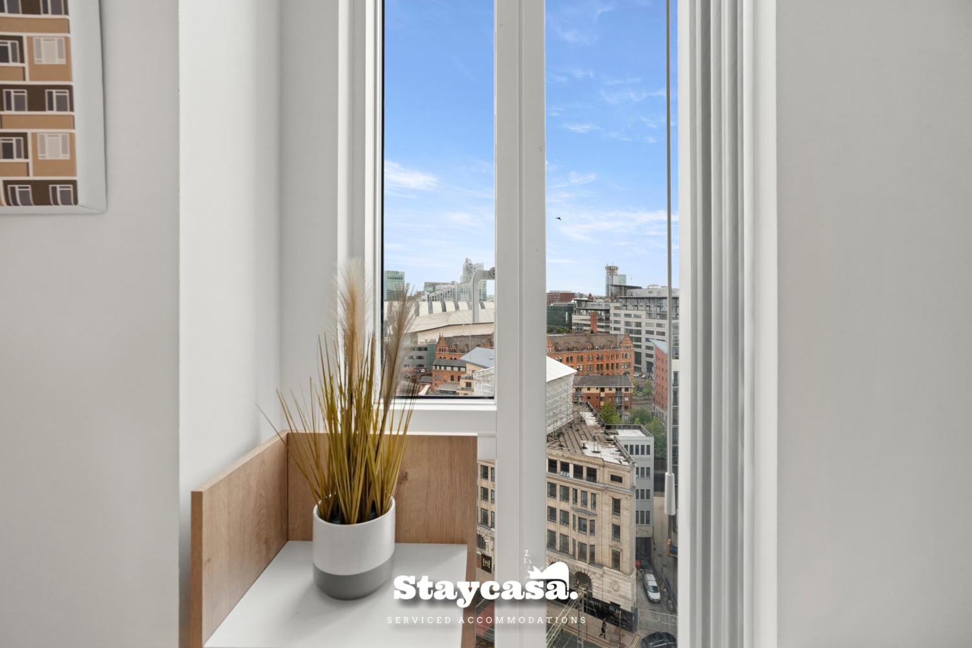 Spectacular Apartment Balcony View In City Centre Manchester Dış mekan fotoğraf