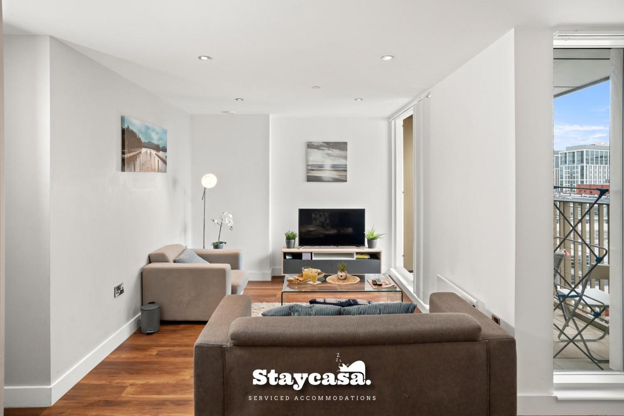 Spectacular Apartment Balcony View In City Centre Manchester Dış mekan fotoğraf